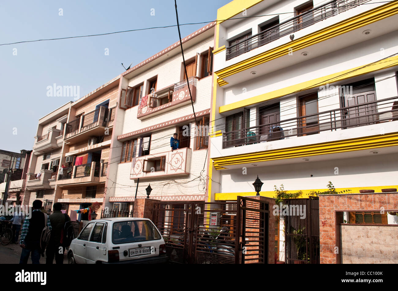 Street, Sector 20, Chandigarh, India Stock Photo Alamy