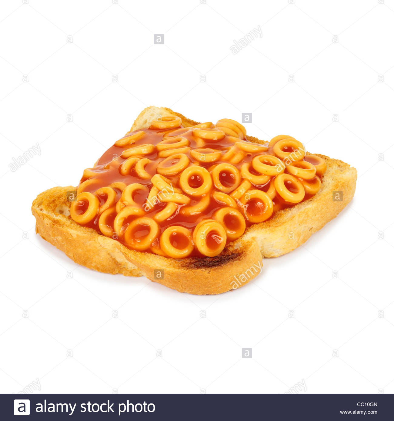 Spaghetti On Toast Stock Photos & Spaghetti On Toast Stock Images Alamy