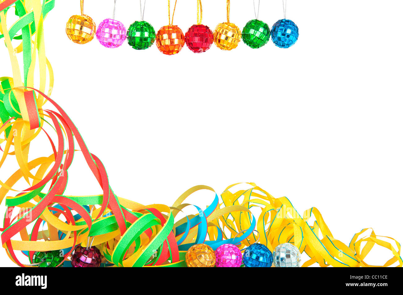 Colorful party decoration Stock Photo