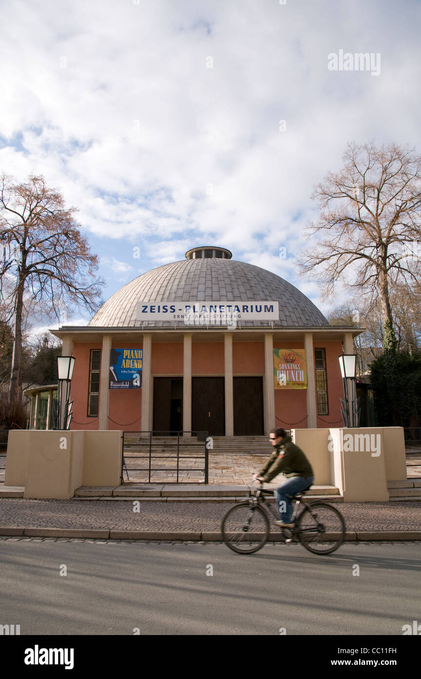 Zeiss Planetarium, the oldest planetarium still in use worldwide, Jena, Thuringia, Germany Stock Photo