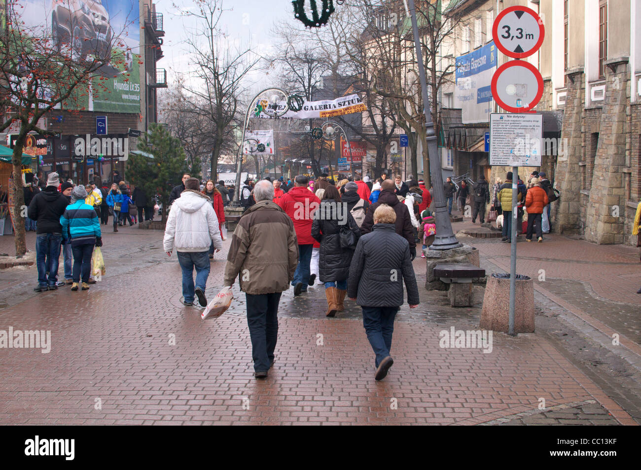 Zakopane poland winter street hi-res stock photography and images - Page 6  - Alamy