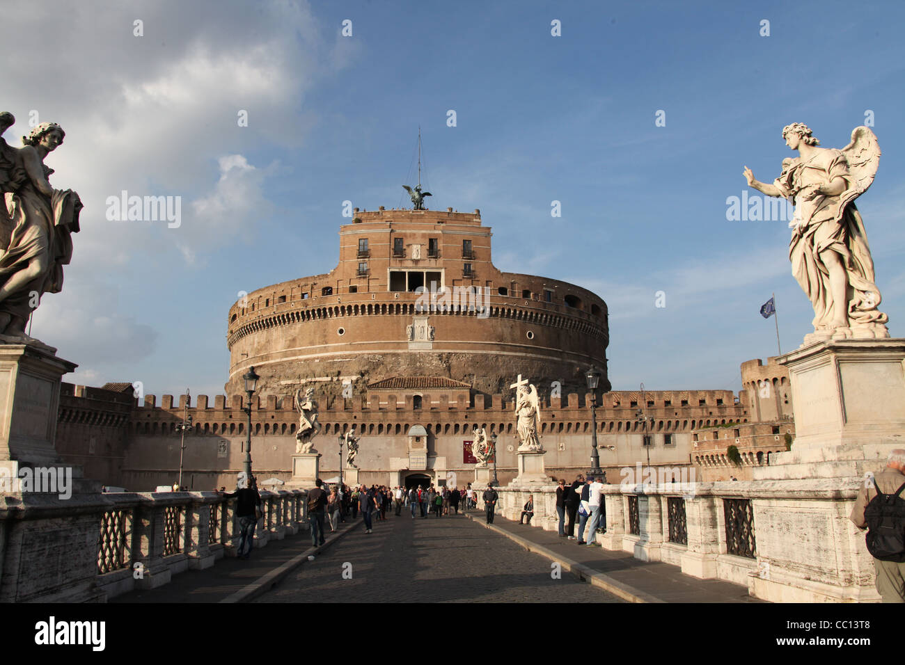 Castel Sant Angelo in Rome Stock Photo