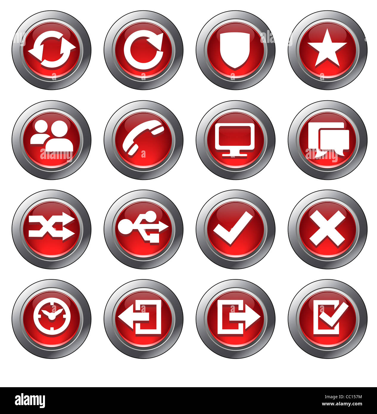Website icons Set 2 Stock Photo - Alamy