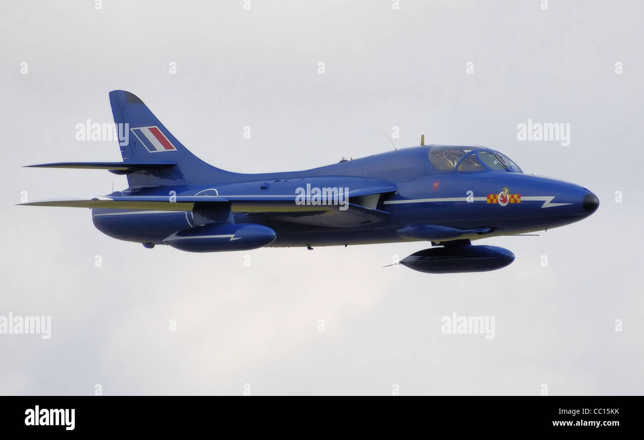 Hawker Hunter T.7 Blue Diamond XL577 G BXKF of the Delta Jets