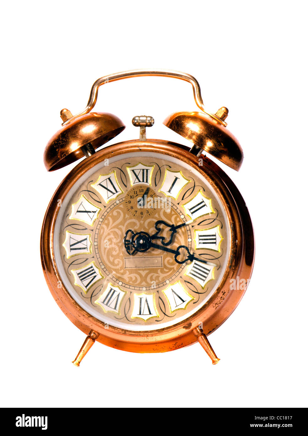 Brass Alarm Clock High Resolution Stock Photography and Images Alamy