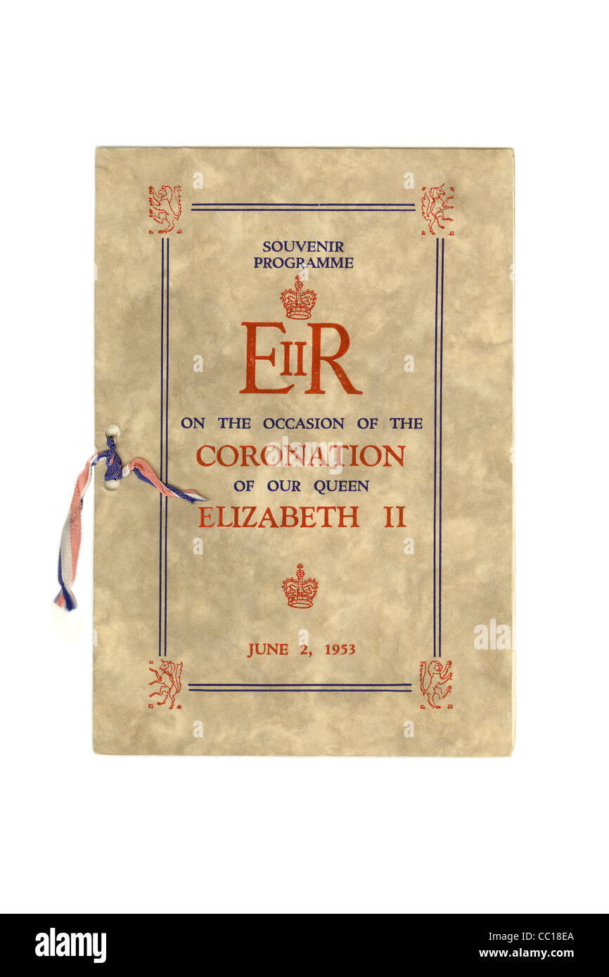 1952 queen elizabeth coronation hi-res stock photography and images - Alamy
