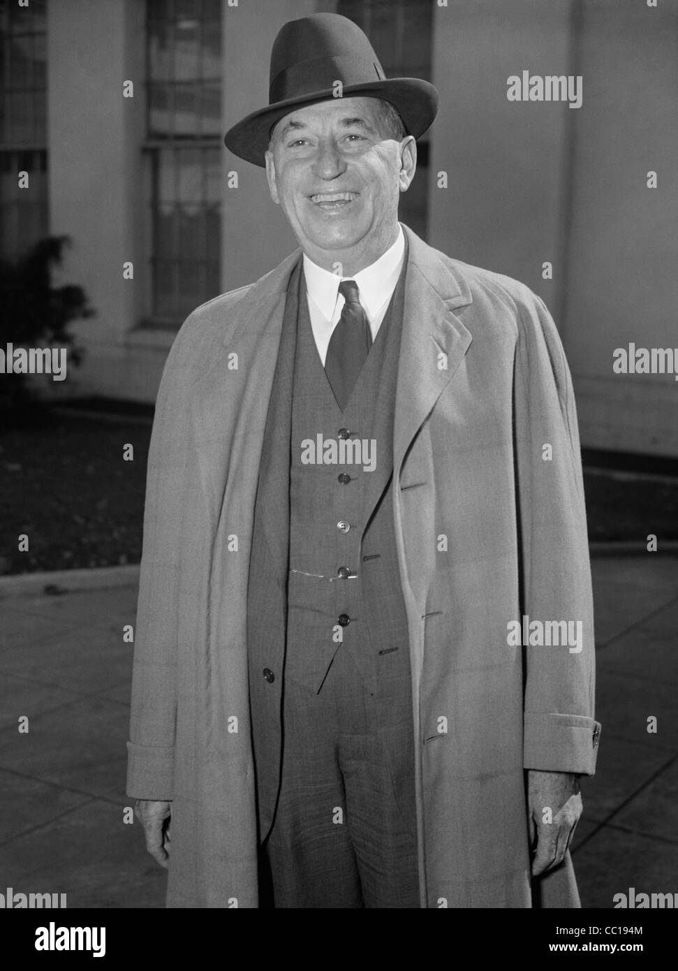 Vintage photo of American businessman Walter Chrysler (1875 - 1940). Stock Photo
