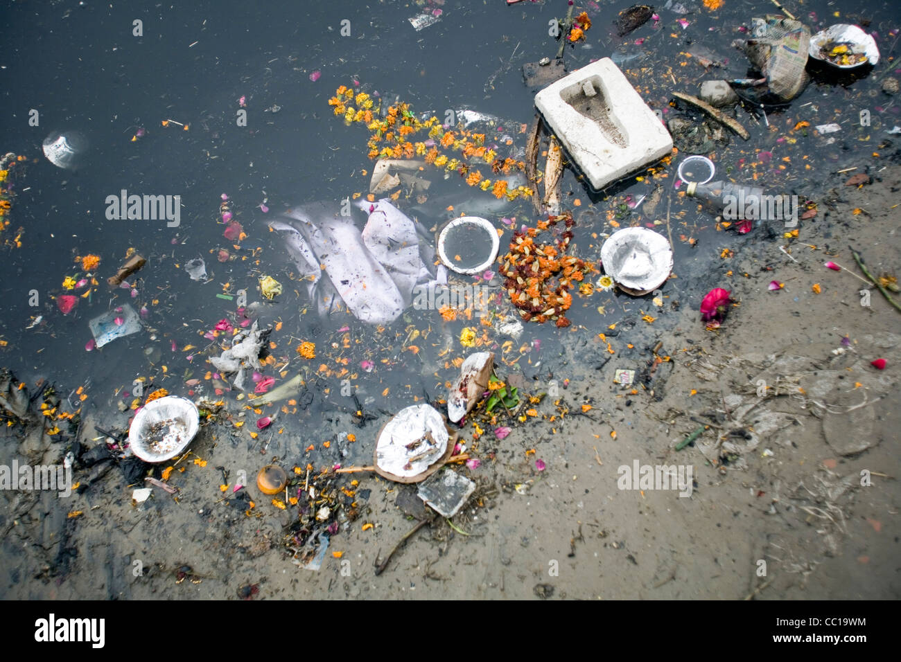 Water pollution india hi-res stock photography and images - Alamy