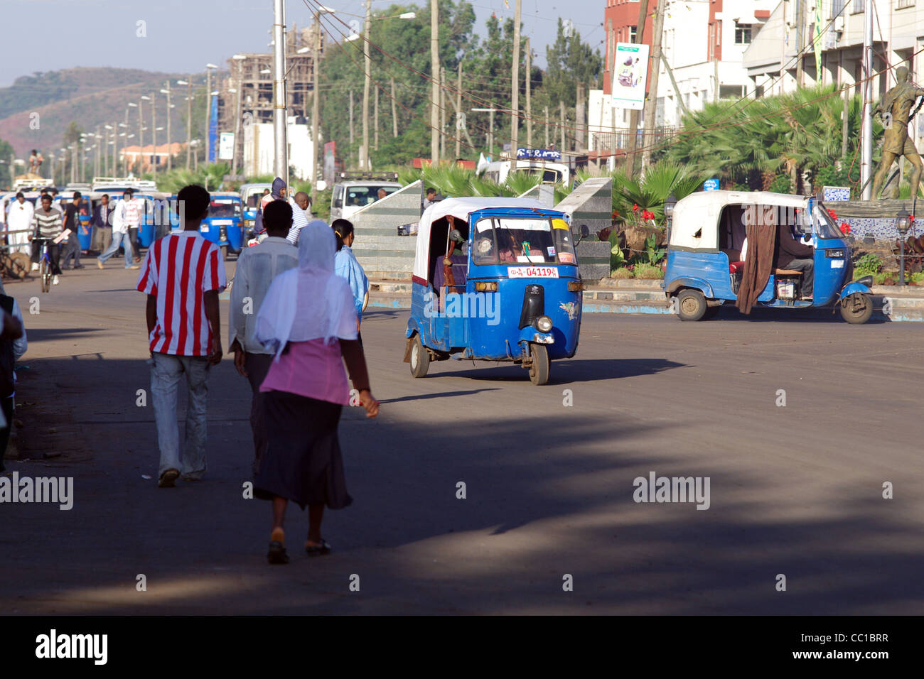 Bus morning in Bahir Dar, Ethiopia Stock Photo Alamy