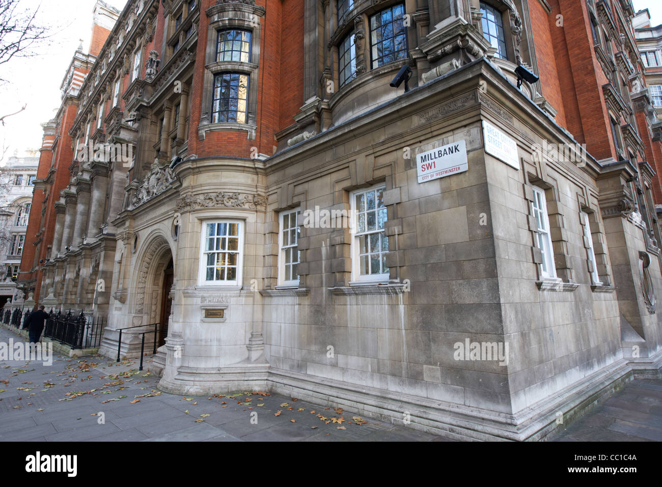 1 Milllbank building at the junction of millbank and great college