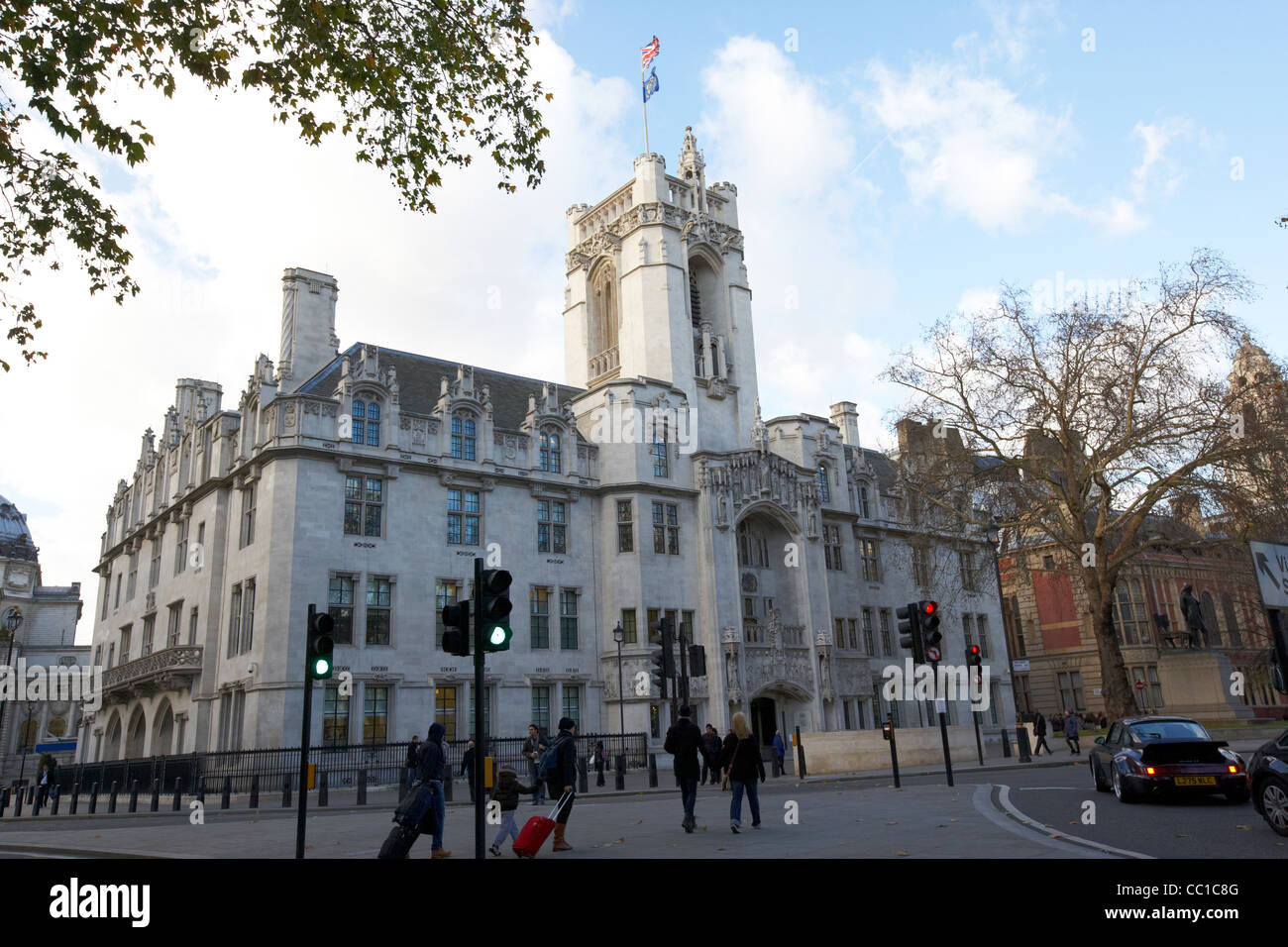 middlesex guildhall home to the supreme court of the united kingdom London England UK United kingdom Stock Photo