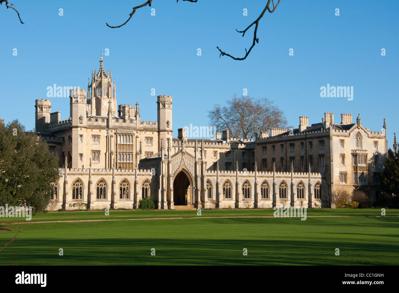 St John's College, Cambridge, UK Stock Photo