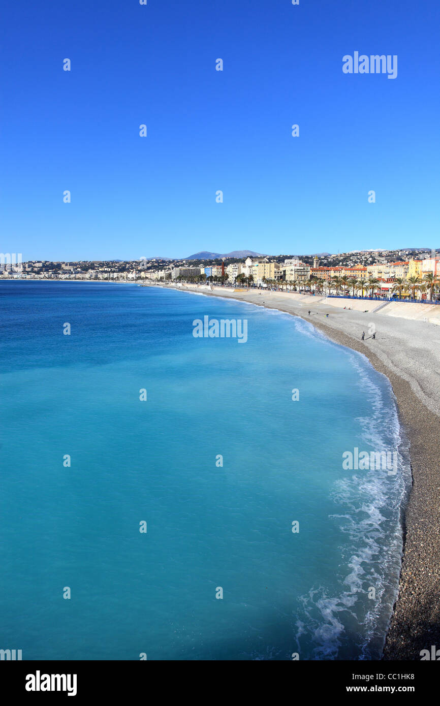 Sightseeing of Nice city, France Stock Photo