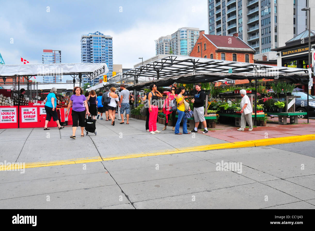 Byward Market, Ottawa Stock Photo Alamy