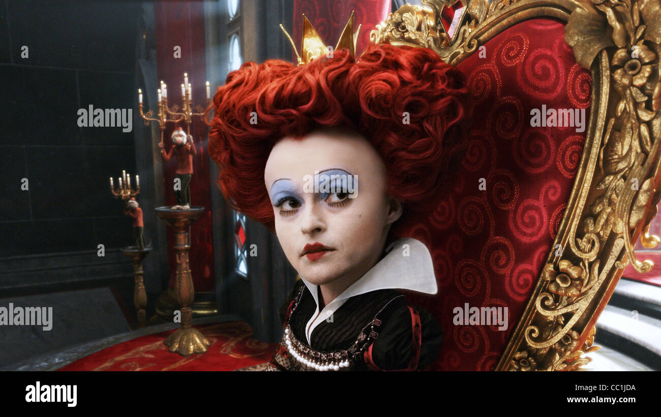 Helena Bonham Carter Alice In Wonderland Makeup