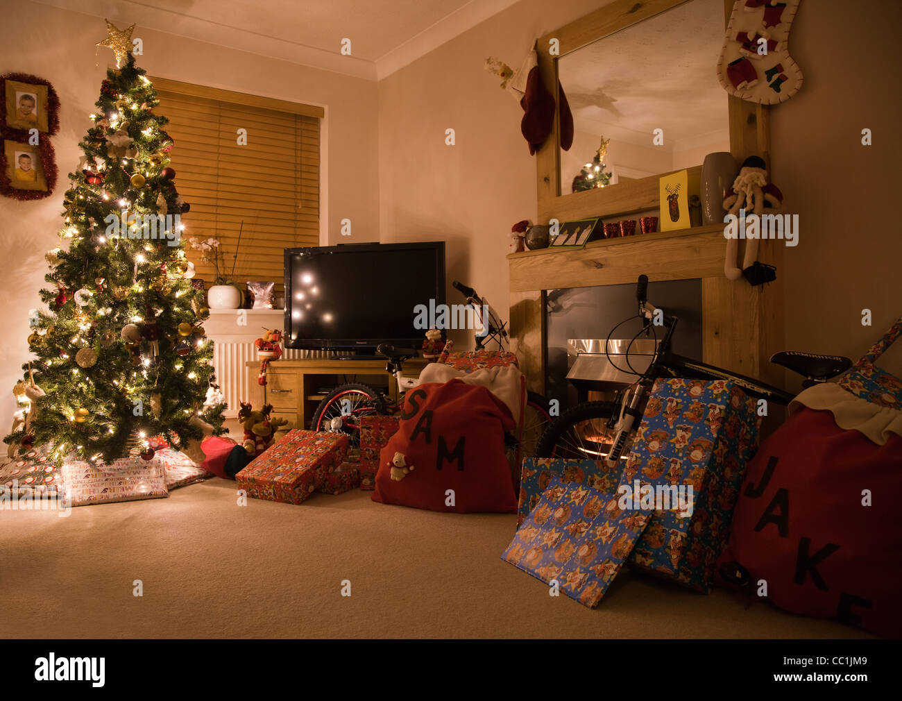 santa's been