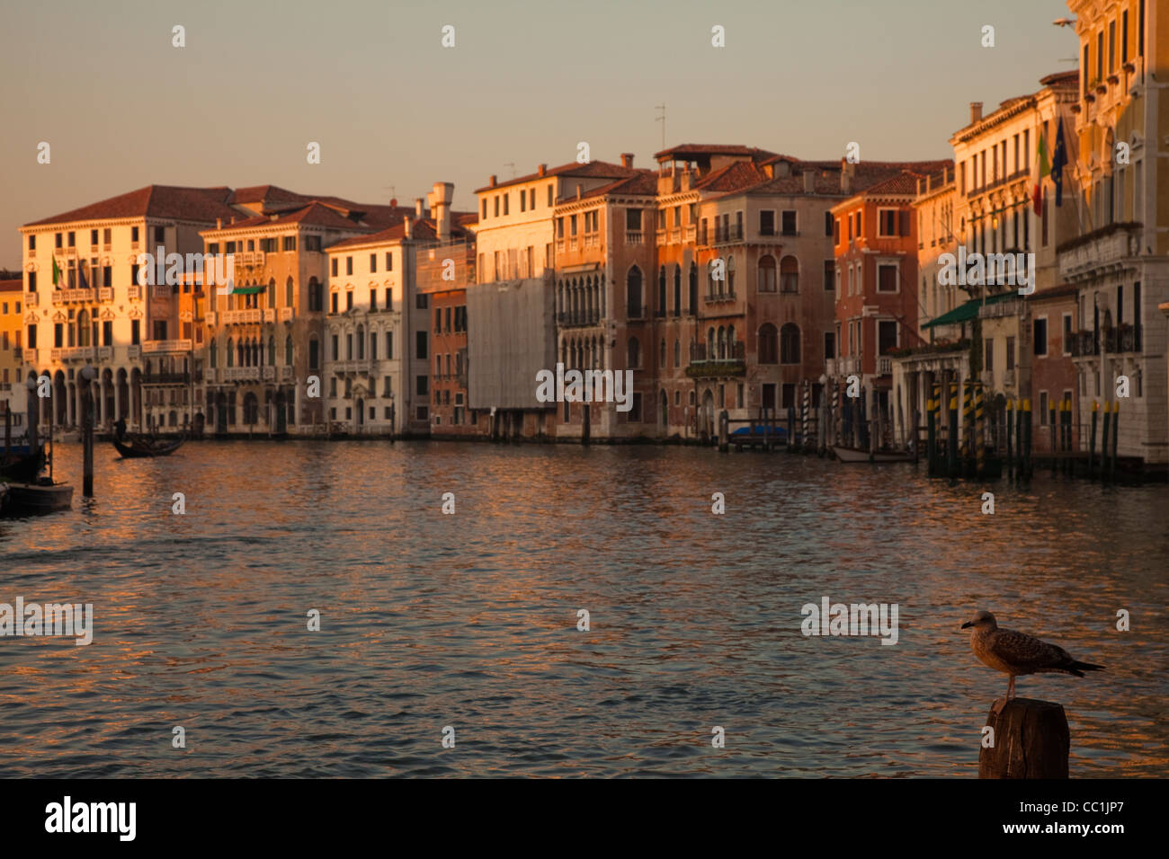 Venice in autumn Stock Photo
