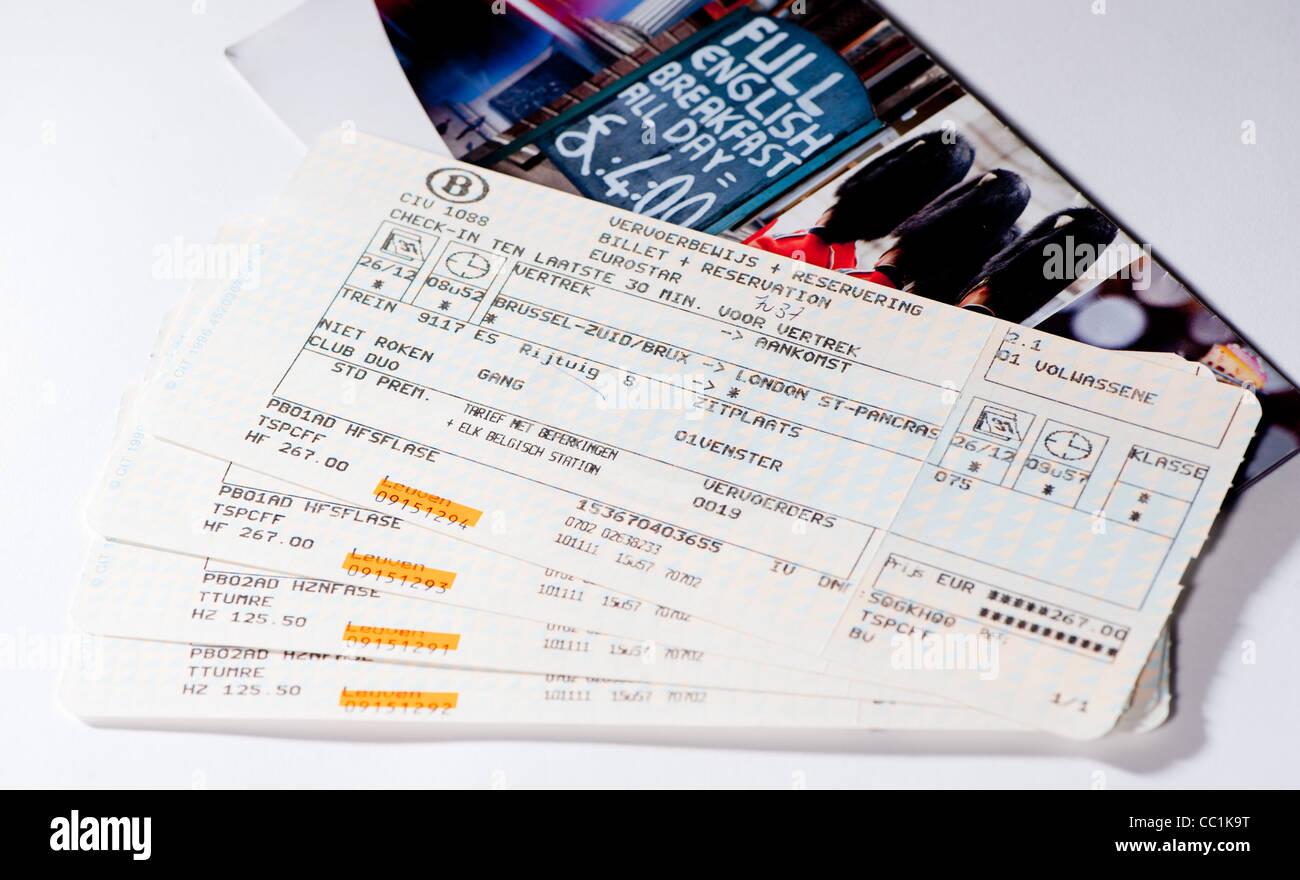 Railwayticket hires stock photography and images Alamy