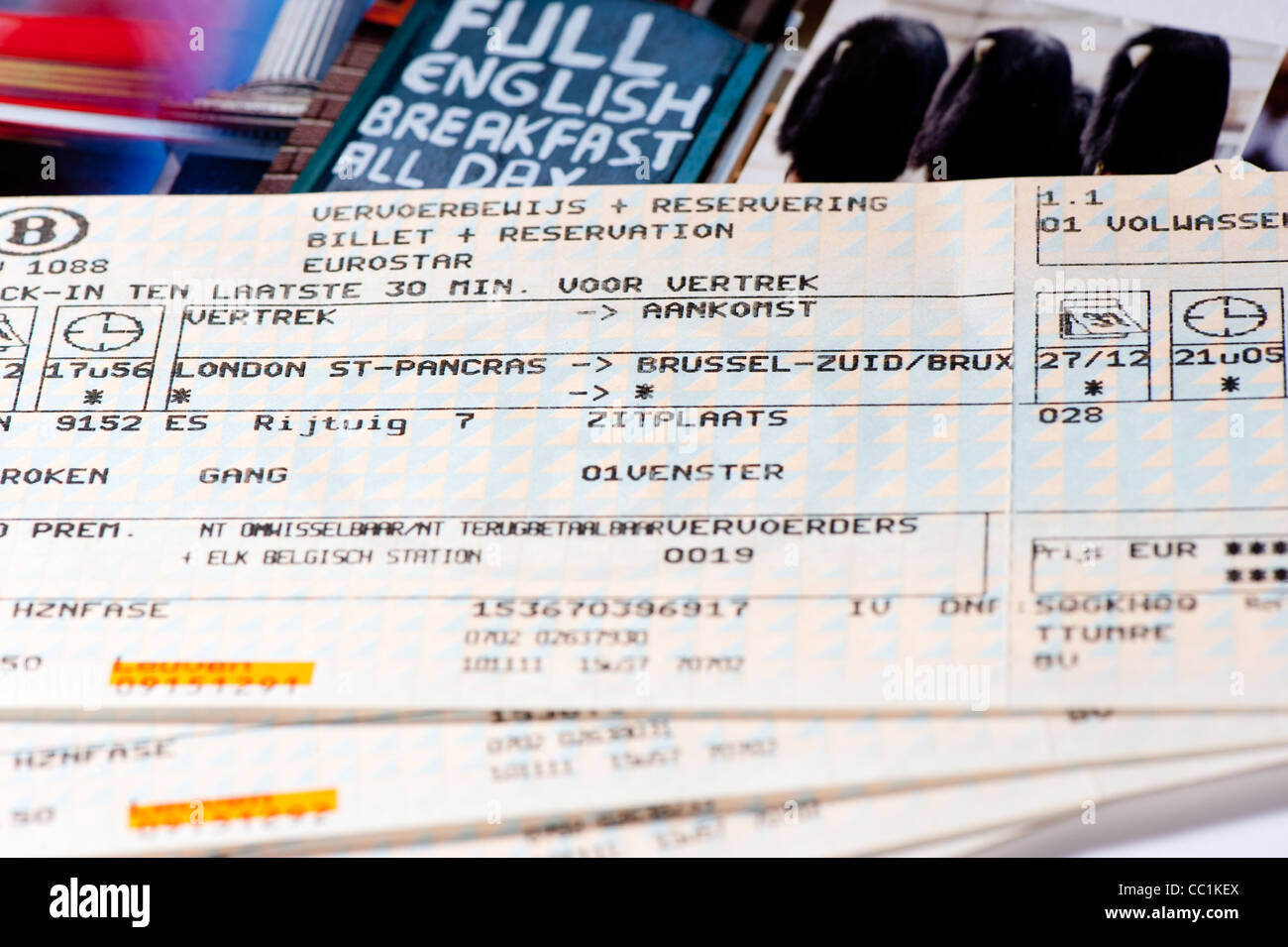 Railwayticket hires stock photography and images Alamy
