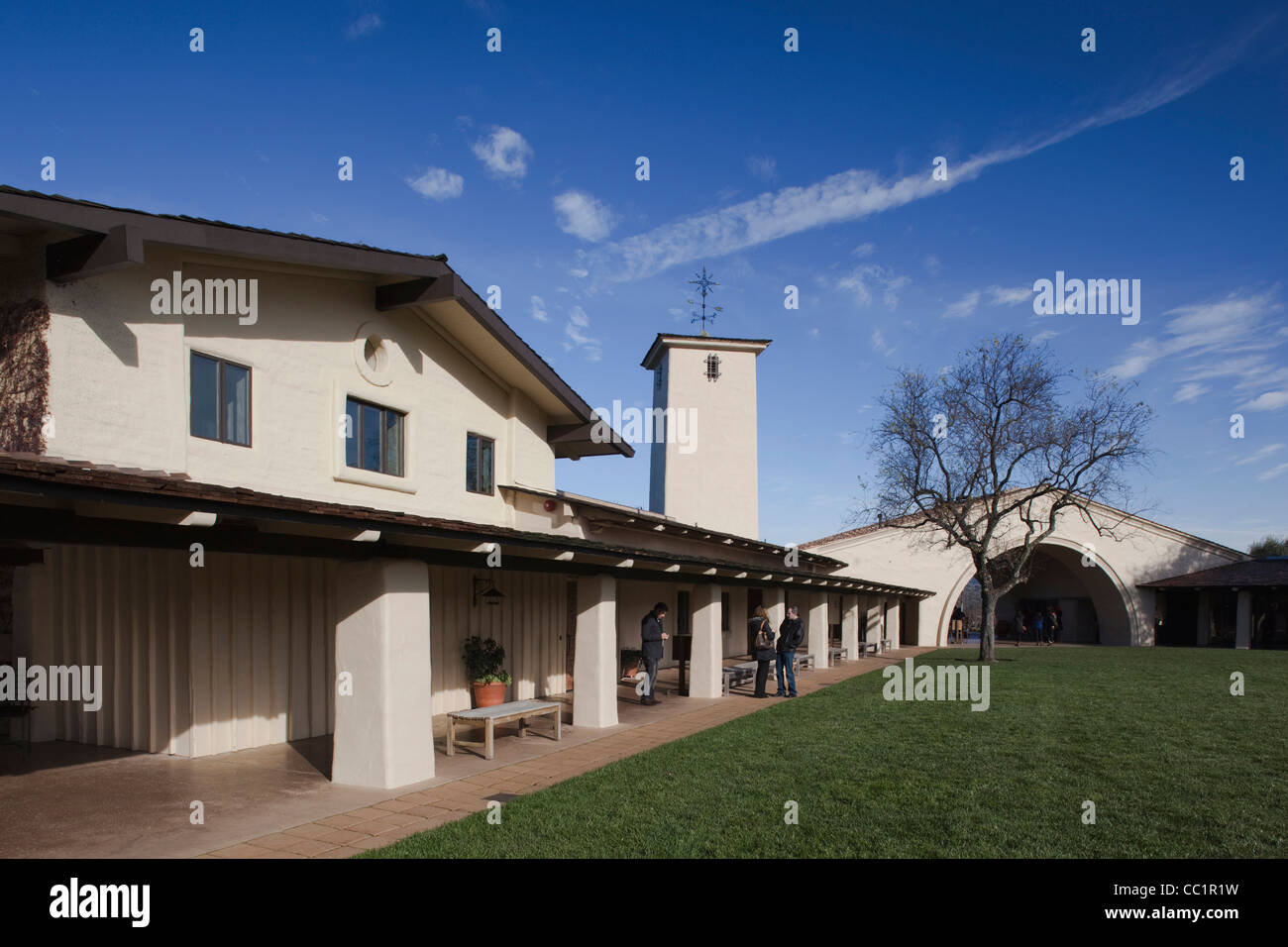 USA, California, Northern California, Napa Valley Wine Country, Oakville, Robert Mondavi Winery Stock Photo