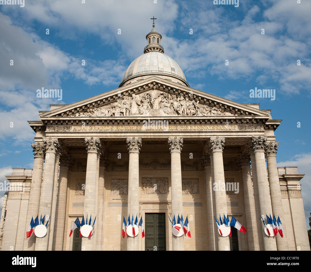 Paris - Pantheon Stock Photo