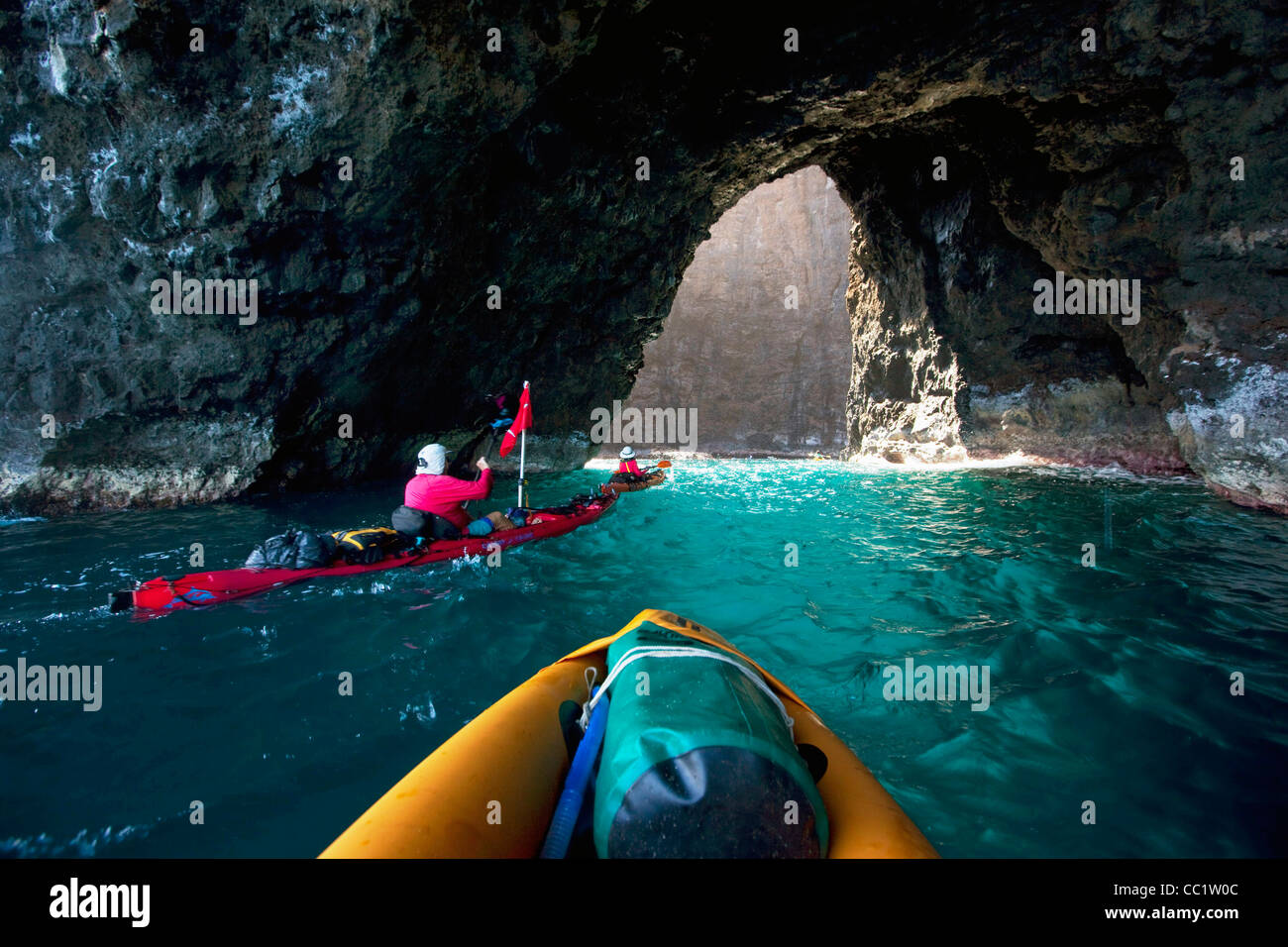 Kauai Hawaii Kayaking Stock Photos & Kauai Hawaii Kayaking Stock Images