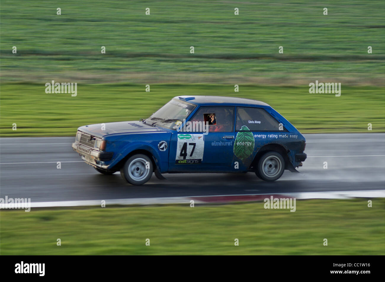 Motor racing at the croft circuit in darlington uk hi-res stock ...