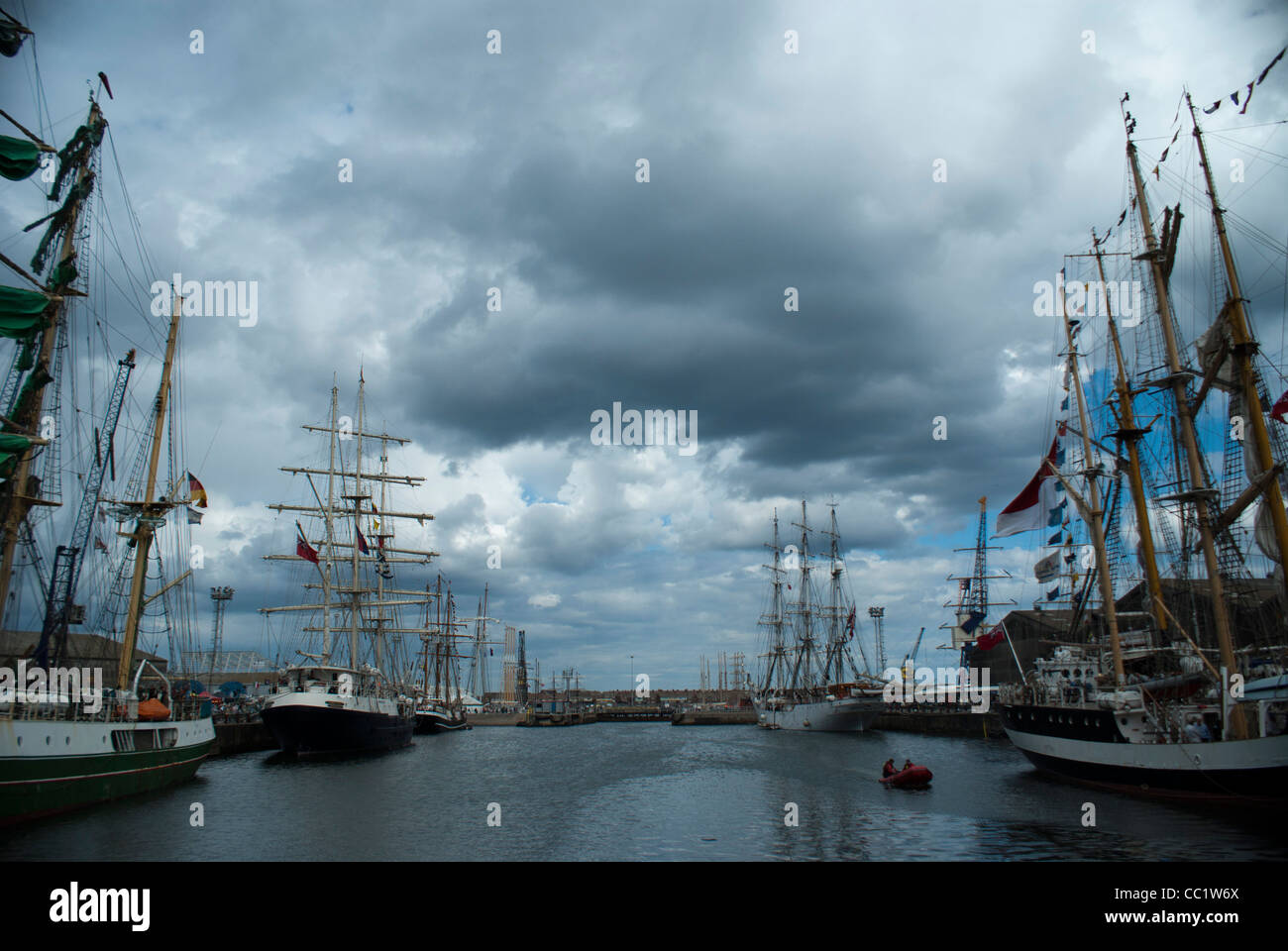 Tall Ships at Hartlepool Stock Photo