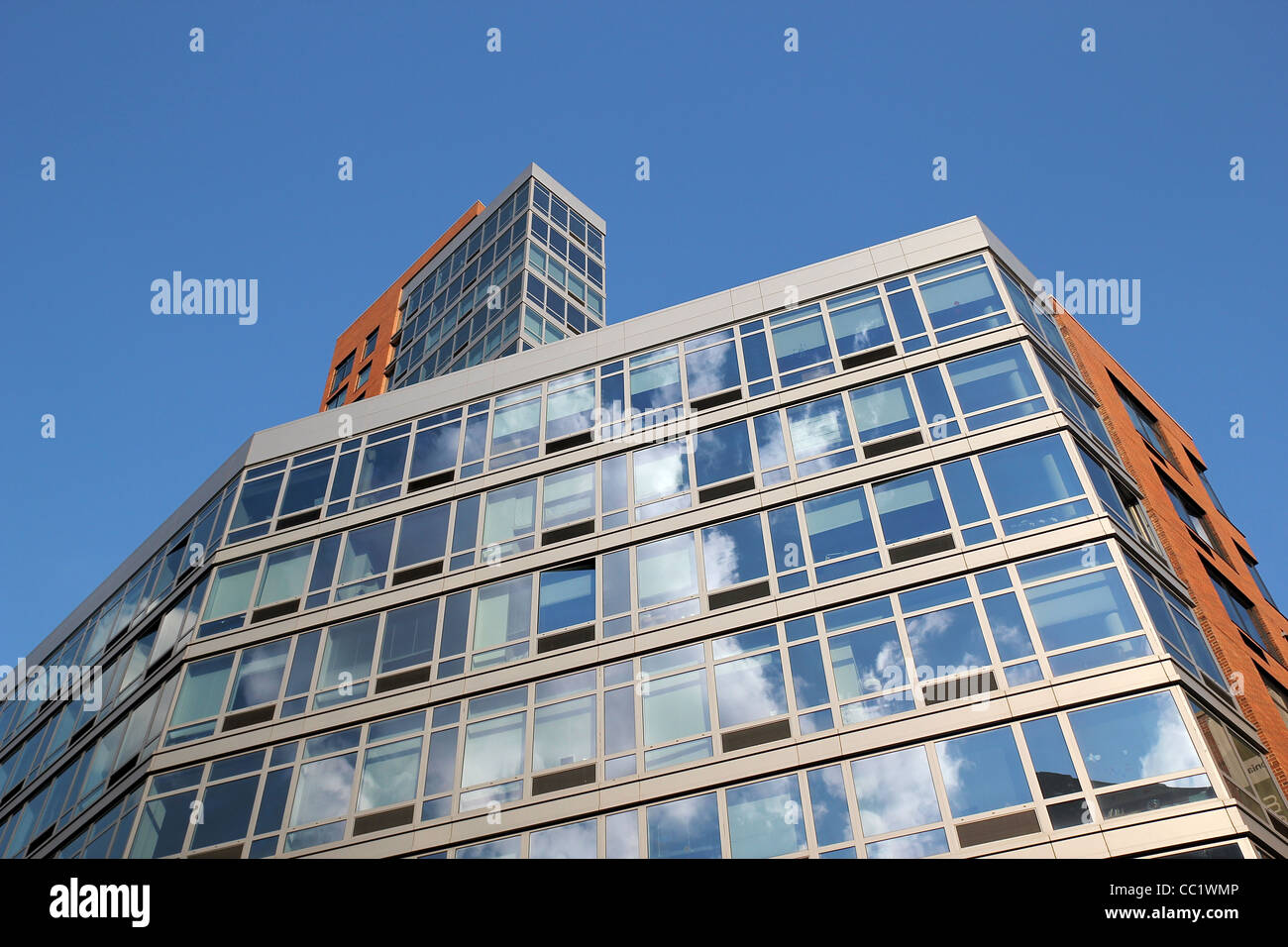 Detail of architecture at the Caledonia residential development