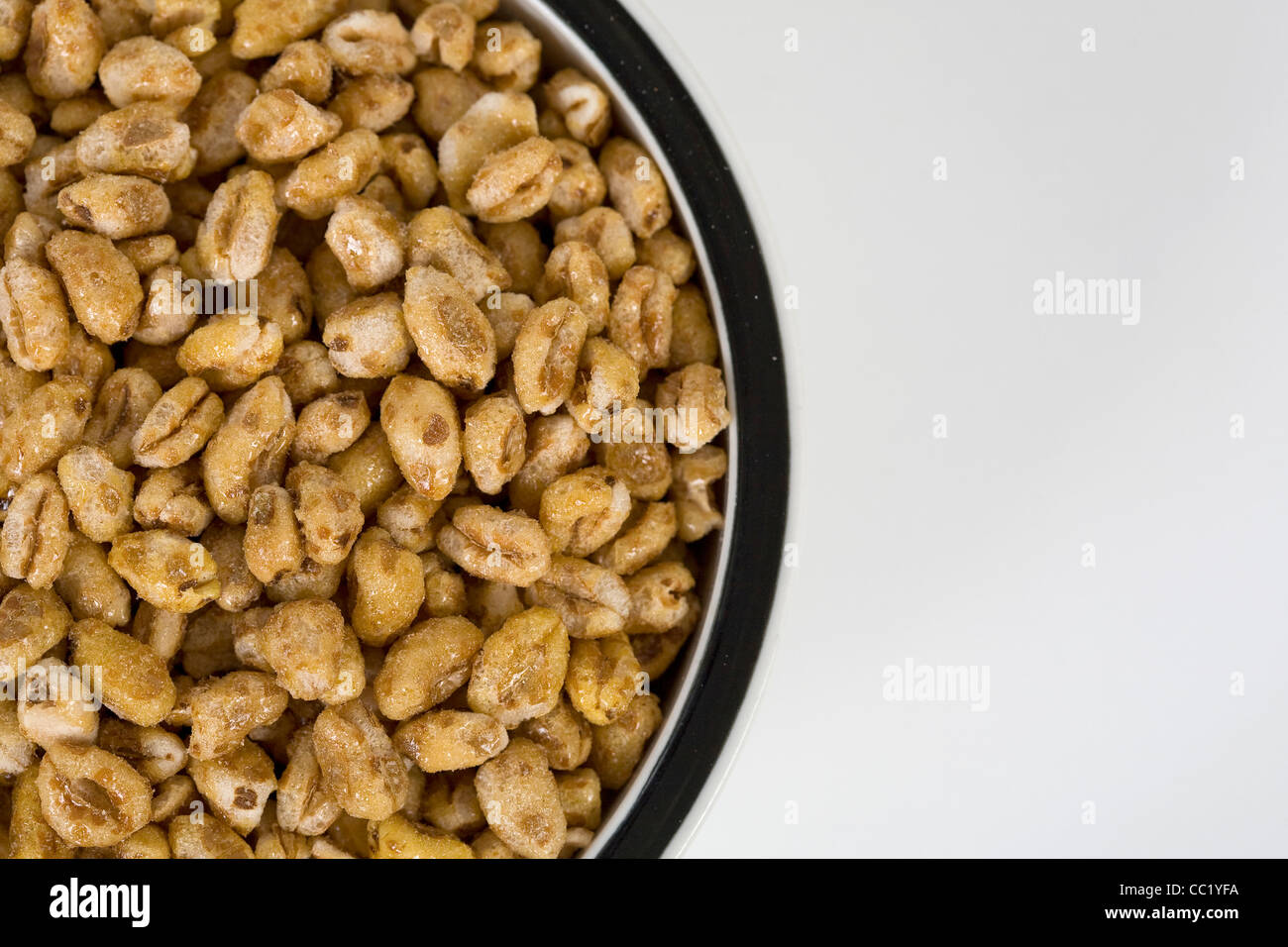 Golden Crisp breakfast cereal. Stock Photo