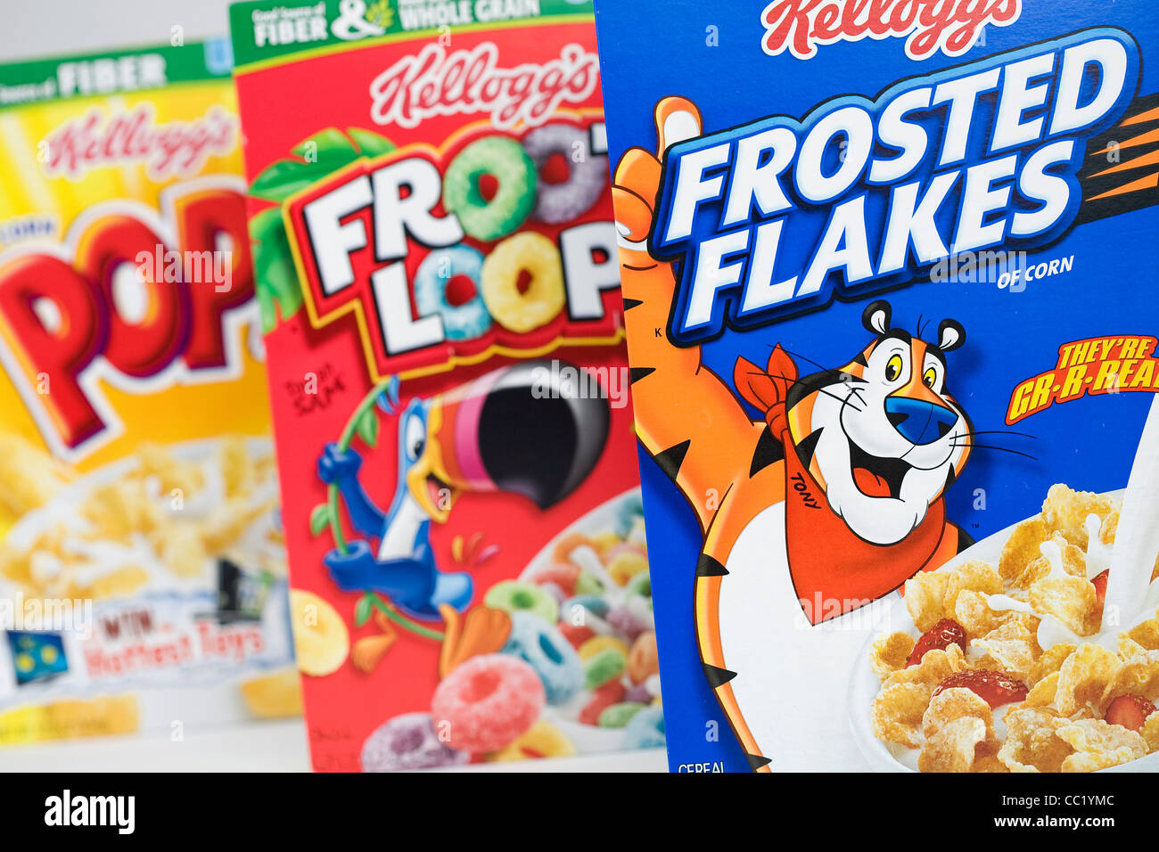 Frosted flakes box hi-res stock photography and images - Alamy