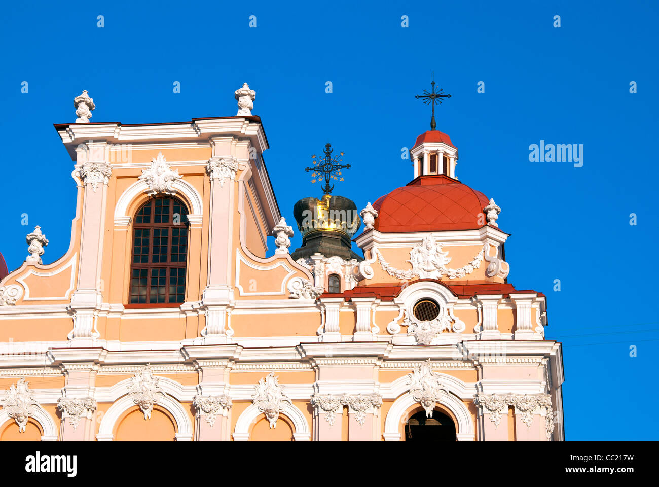 Saint Casimir Church in Vilnius fragment, Lithuania Stock Photo Alamy