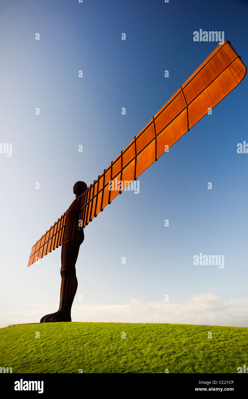 Angel of the North in Gateshead, Tyne and Wear, England Stock Photo - Alamy