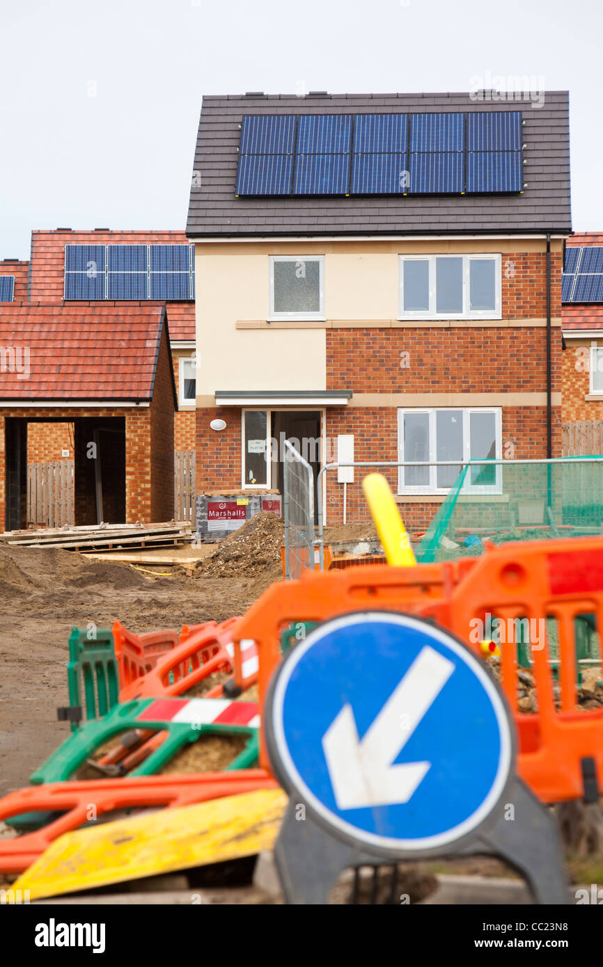Gentoo house builder's Hutton Rise housing development in Sunderland