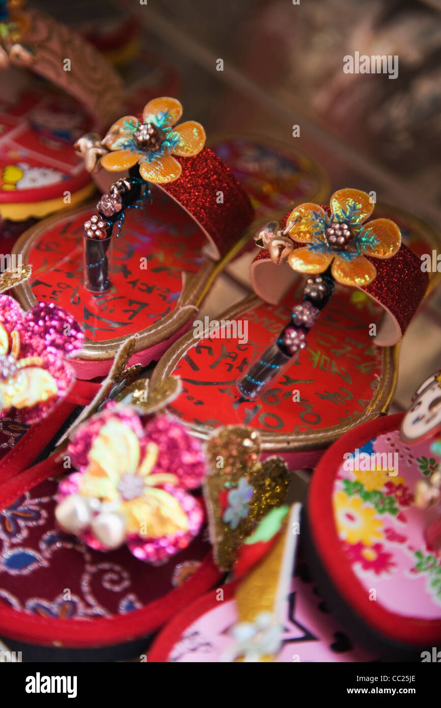 Shoes for sale in chinatown hi-res stock photography and images - Alamy