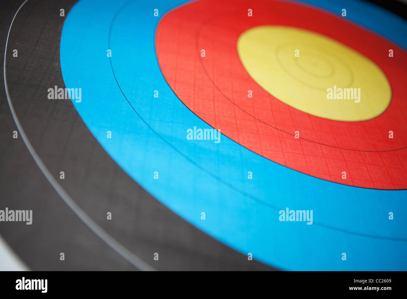FITA 60cm archery target face Stock Photo Alamy