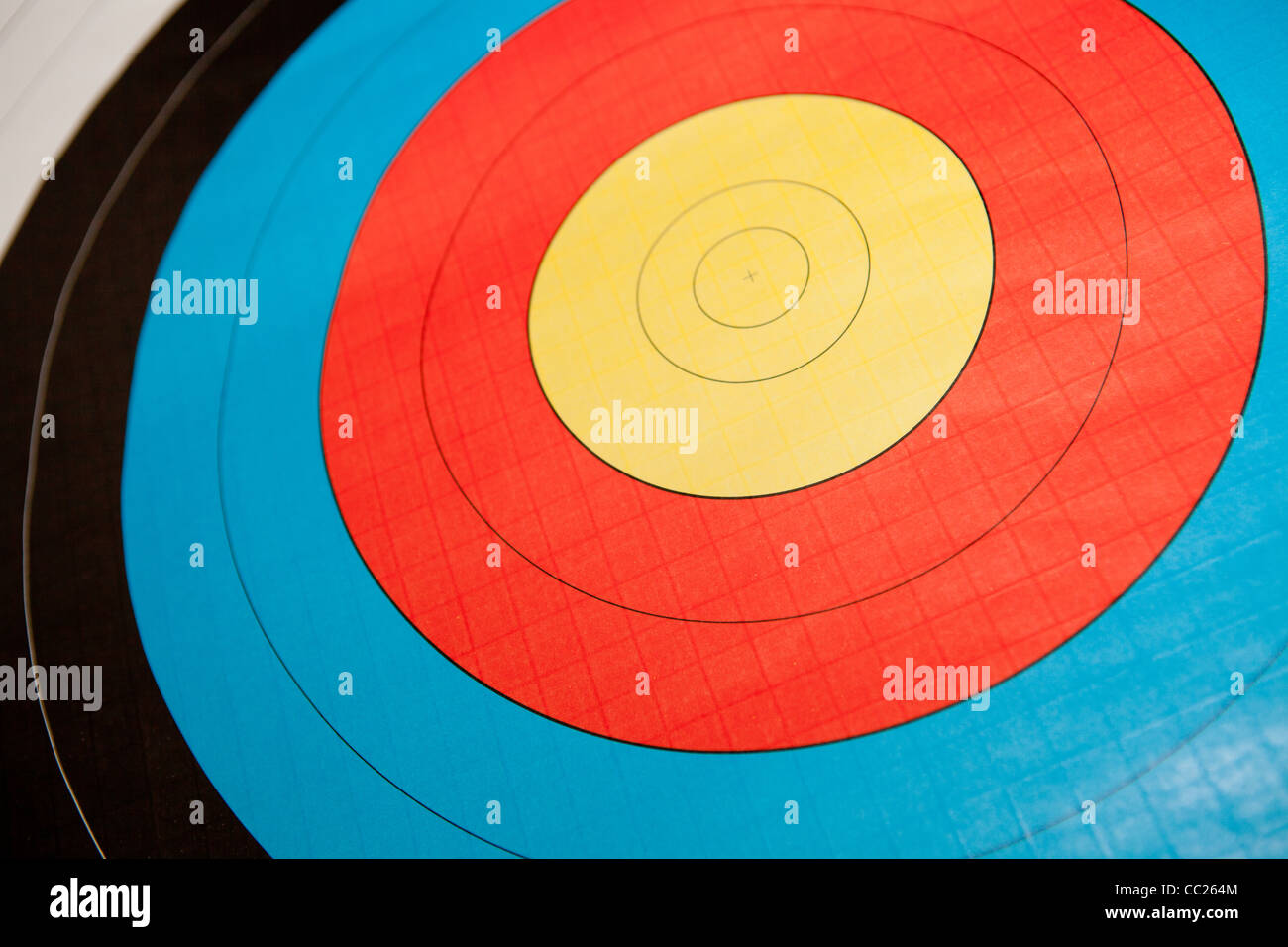 FITA 60cm archery target face Stock Photo Alamy