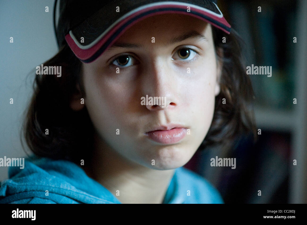 Young kid wearing cap hi-res stock photography and images - Alamy