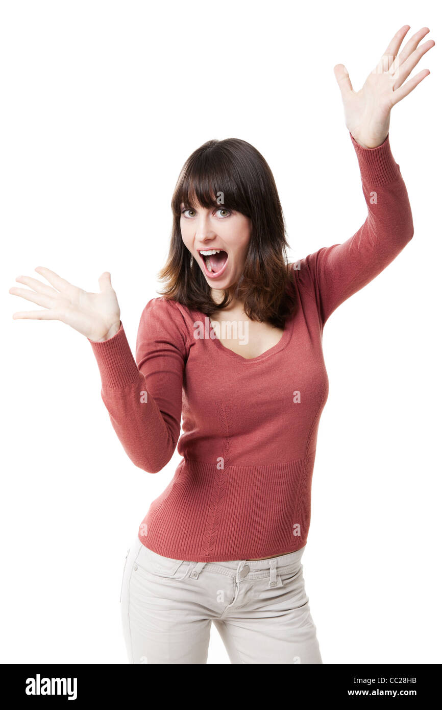 Woman model Cut Out Stock Images & Pictures - Alamy
