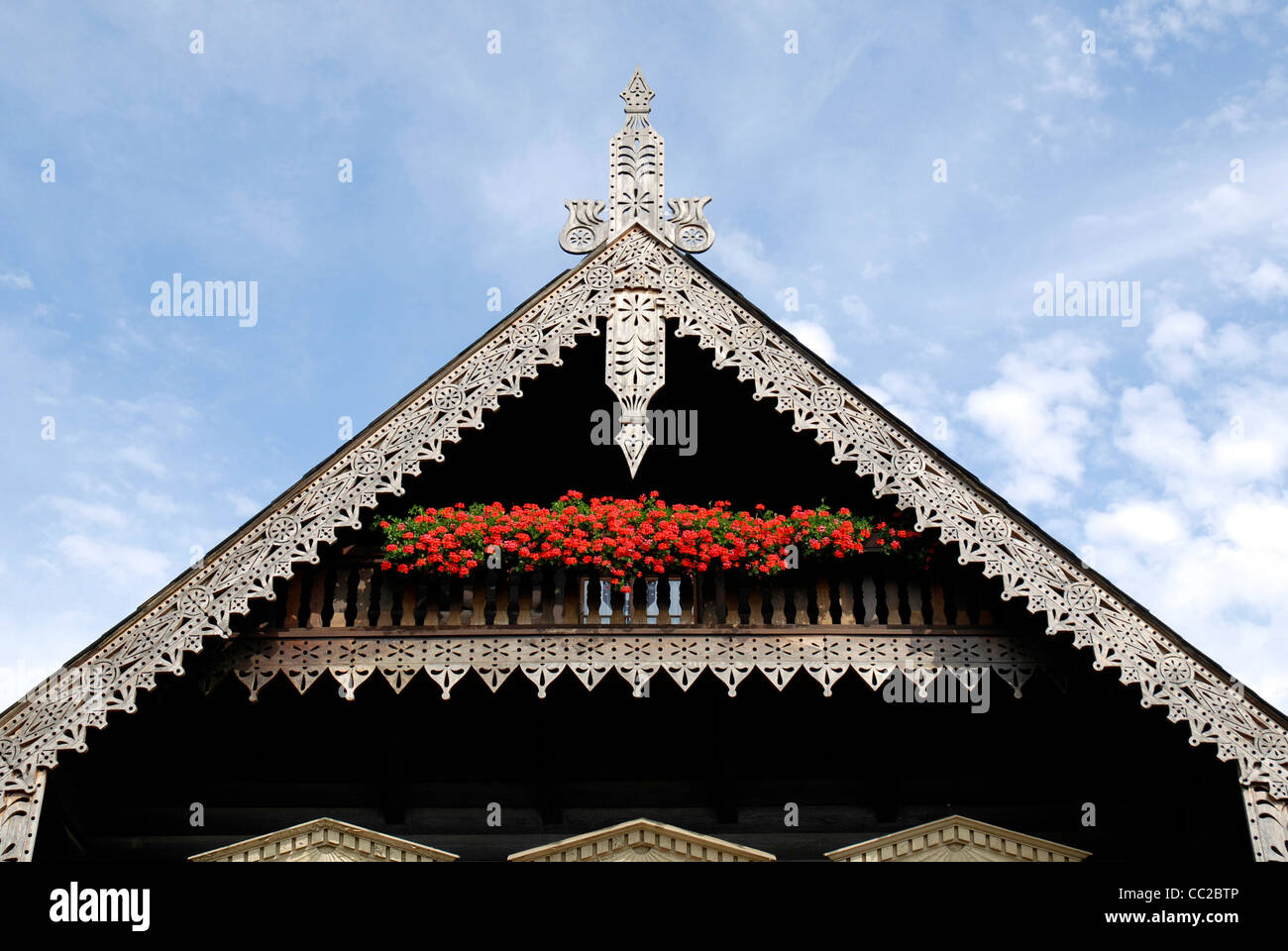 Russian colony Alexandrowka in Potsdam. Stock Photo