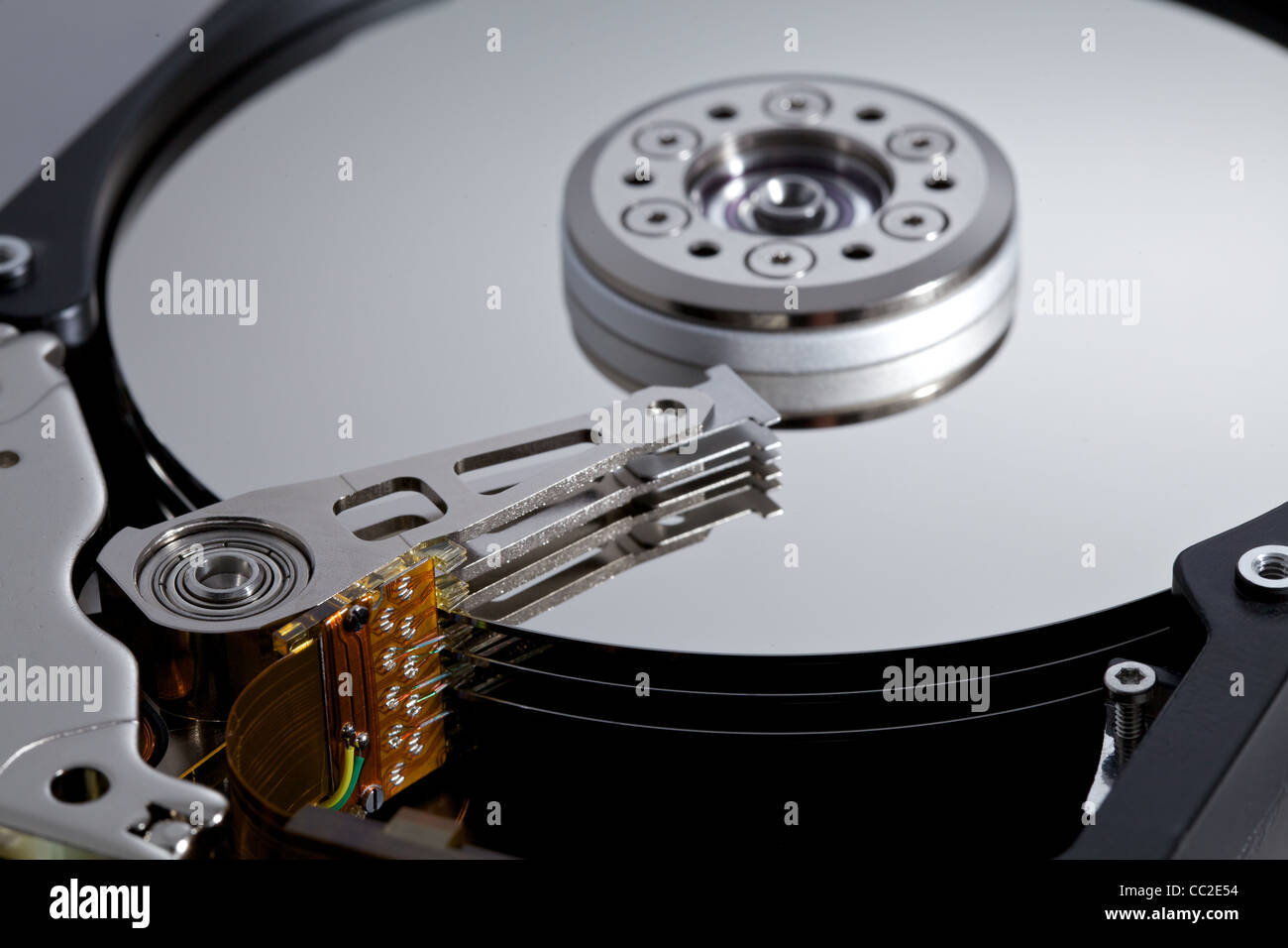 Hard disk drive internals platter hi-res stock photography and images -  Alamy