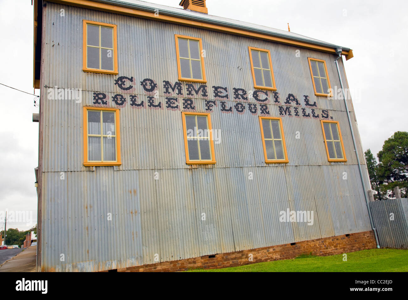 historic flour mill in the village of Gulgong,new south wales,australia