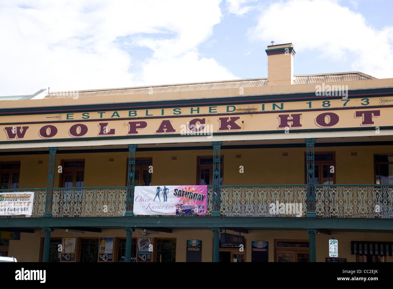 woolpack hotel/bar in Mudgee, australia Stock Photo Alamy