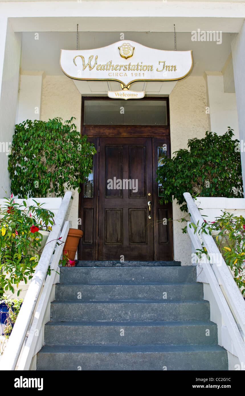 Weatherstation Inn Key West Florida Stock Photo Alamy