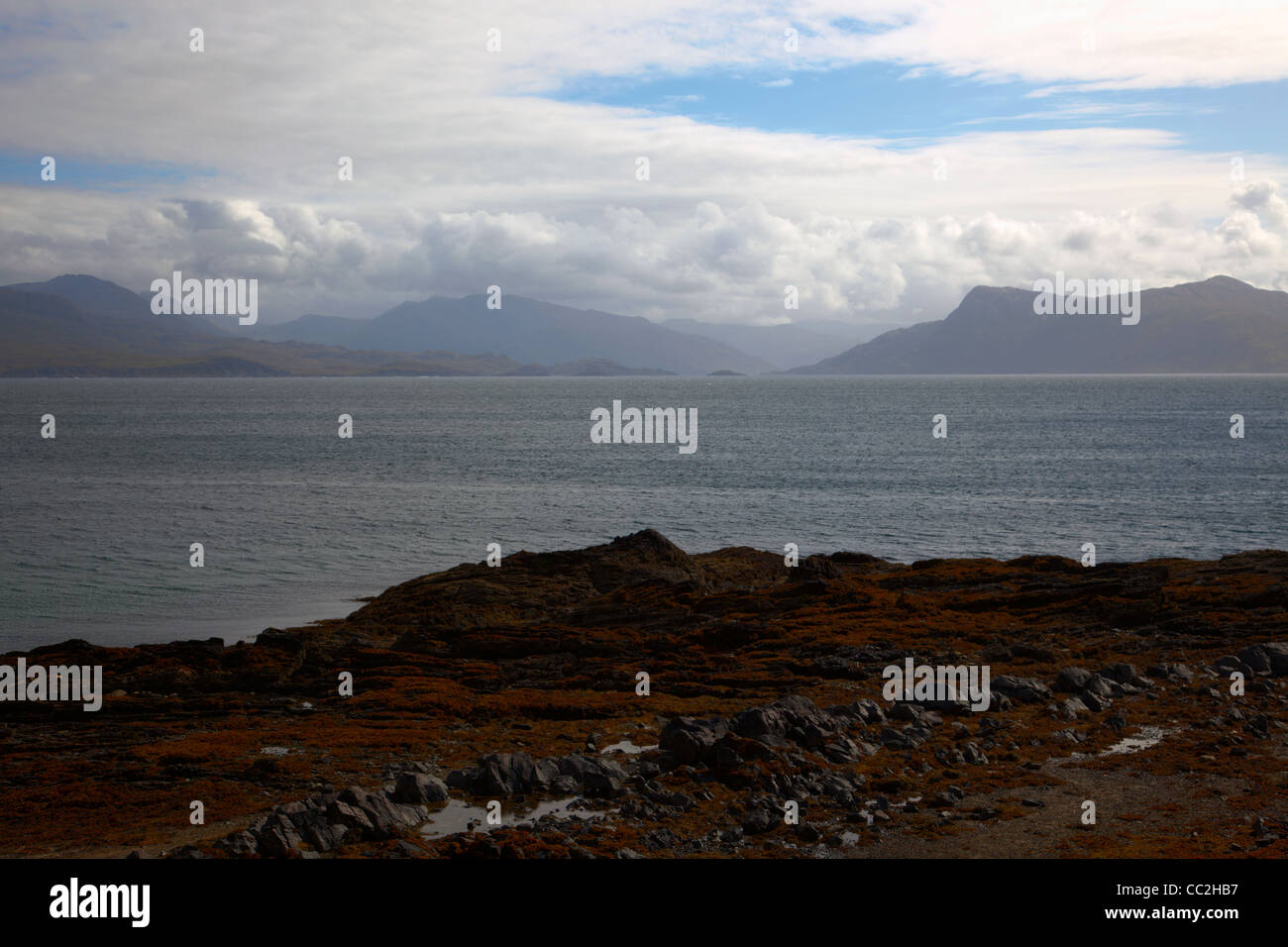 Scottish mainland from Armadale Isle of Skye Stock Photo - Alamy