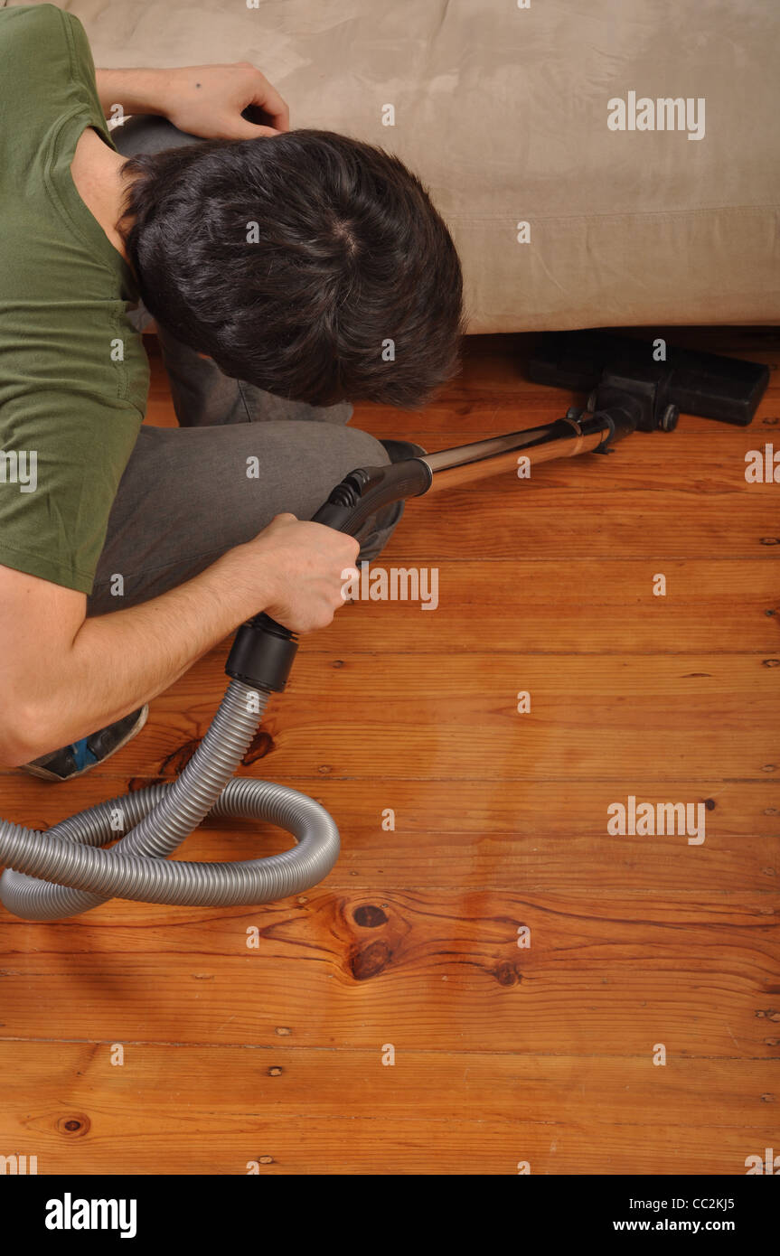 Man doing the housework Stock Photo Alamy Man doing the housework Stock Photo Alamy
