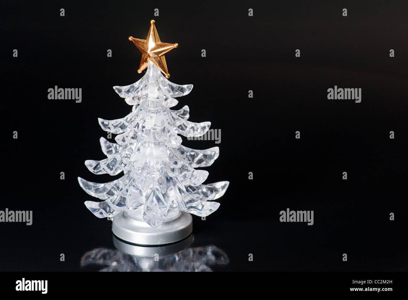 Miniature christmas tree Stock Photo