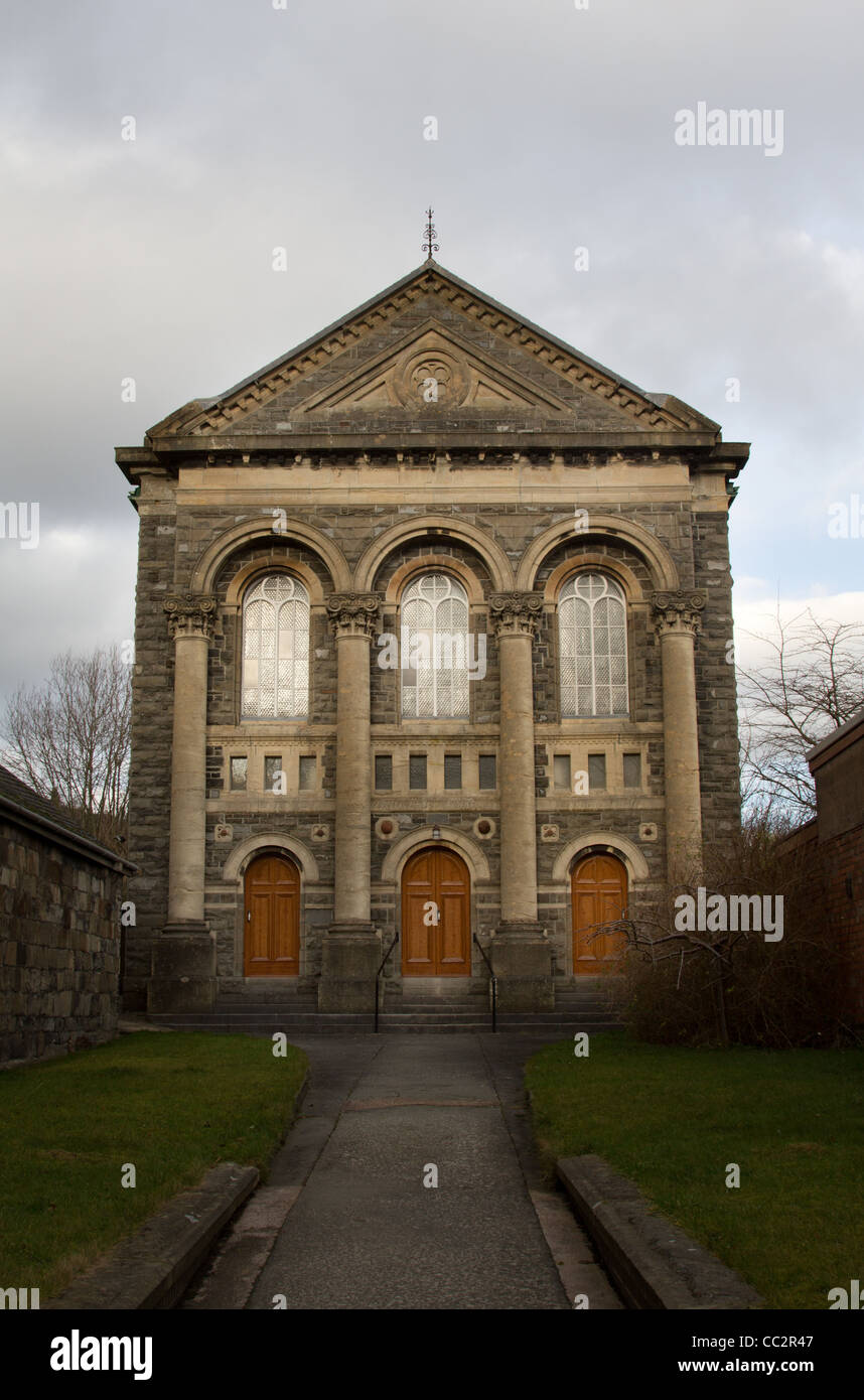 English Methodist Chapel, Llanidloes mid Wales Stock Photo Alamy