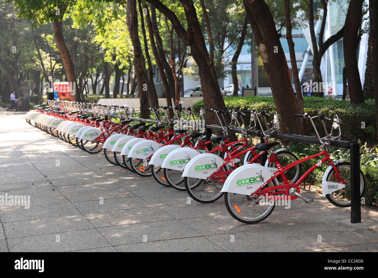 Mexico city bikes paseo de la reforma hi-res stock photography and ...