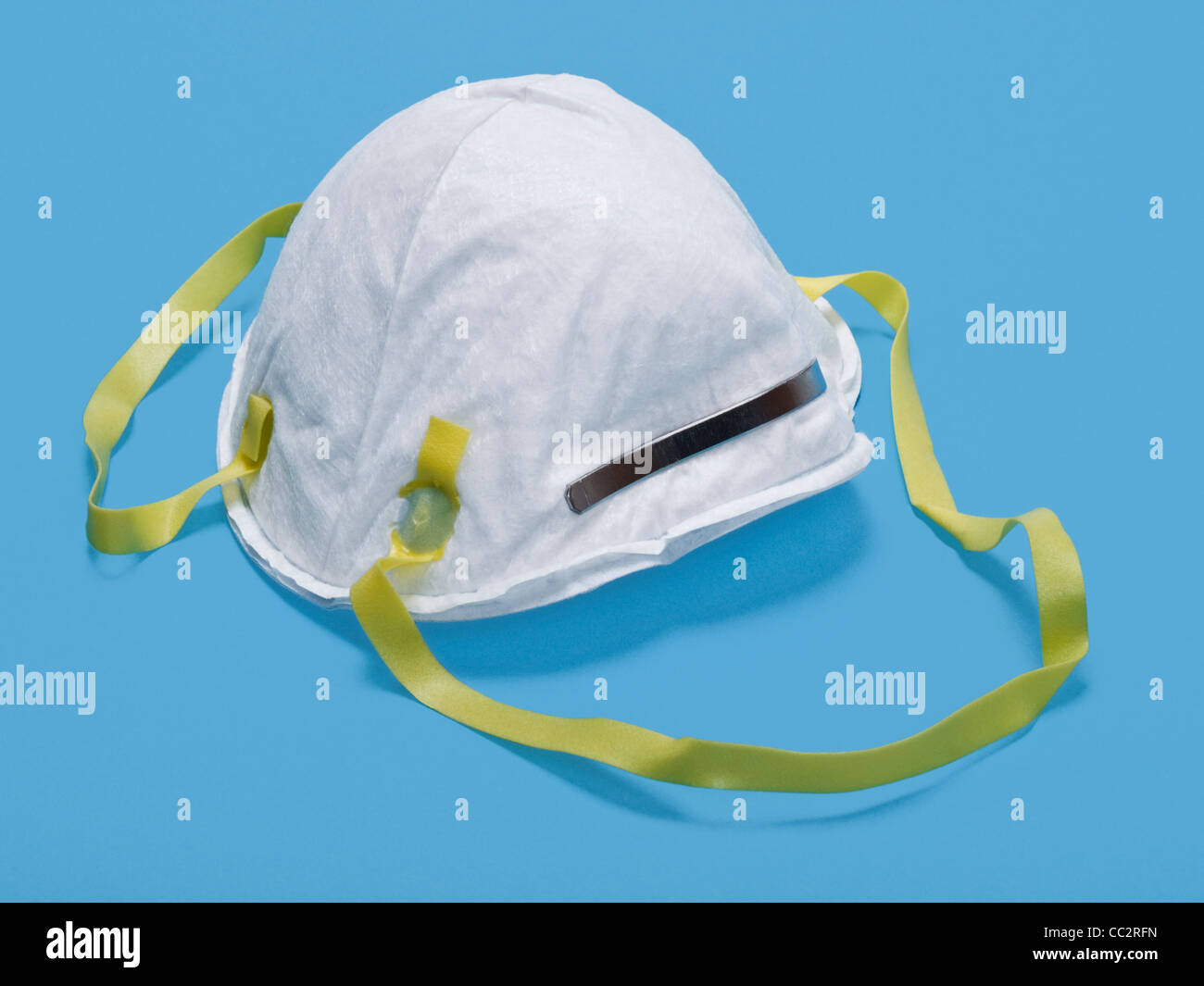 Detail photo of a respirator Stock Photo